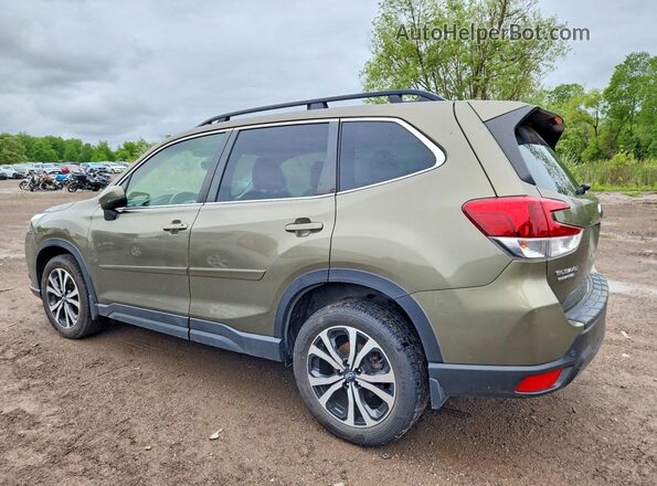 JF2SKAPC4PH527125 2023 SUBARU FORESTER Green Задня ліва чверть