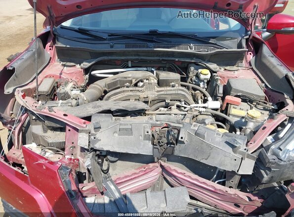 JF2SKAPC5NH481981 2022 SUBARU FORESTER Maroon უკანა ხედი