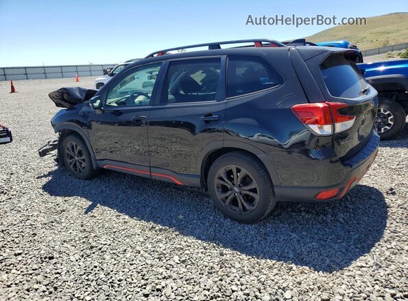 JF2SKAPC6KH583382 2019 SUBARU FORESTER Black Tył lewy