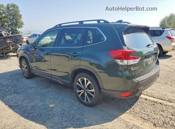 JF2SKAPC6NH473257 2022 SUBARU FORESTER Green Trasero izquierdo