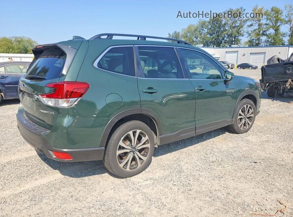 JF2SKAPC6NH473257 2022 SUBARU FORESTER Green Trasero derecho