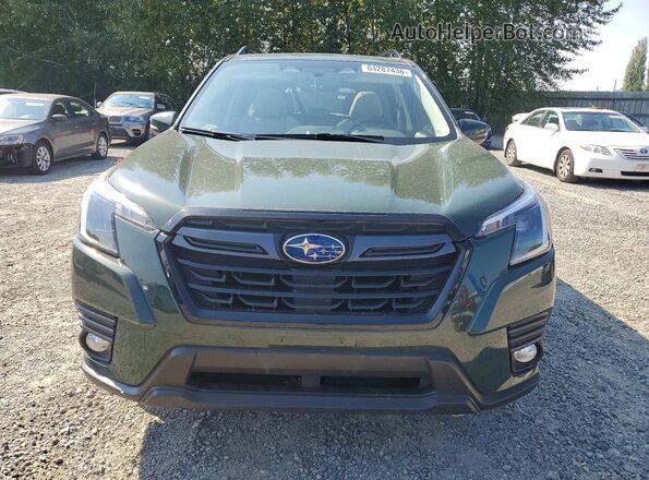 JF2SKAPC6NH473257 2022 SUBARU FORESTER Green Vista frontal