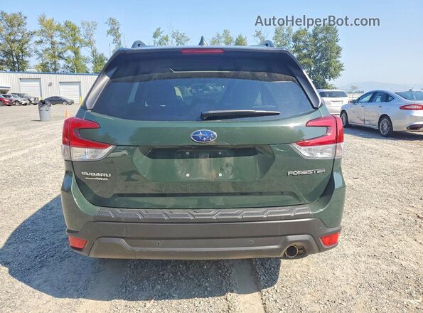 JF2SKAPC6NH473257 2022 SUBARU FORESTER Green Vista trasera