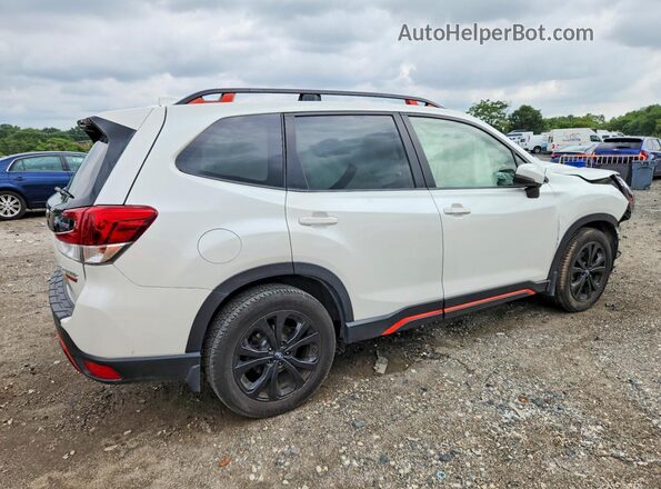 JF2SKAPC7KH487647 2019 SUBARU FORESTER White Rear right
