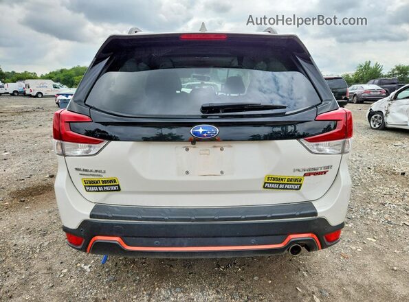 JF2SKAPC7KH487647 2019 SUBARU FORESTER White Rear view