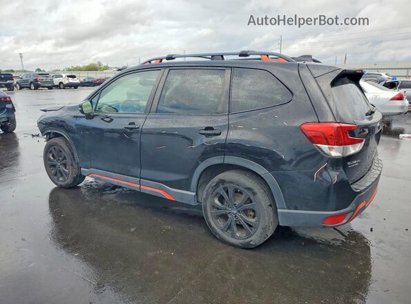 JF2SKAPC7KH506438 2019 SUBARU FORESTER Black Հետևի ձախ