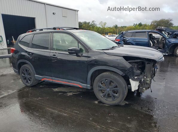 JF2SKAPC7KH506438 2019 SUBARU FORESTER Black Առջևի աջ