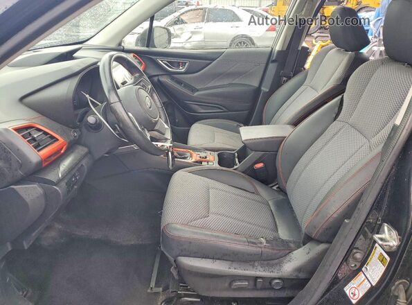 JF2SKAPC7KH506438 2019 SUBARU FORESTER Black Սալոնի դիմացի տեսք