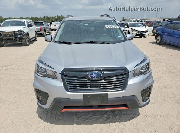 JF2SKAPC7KH557874 2019 SUBARU FORESTER Gray Вид спереду