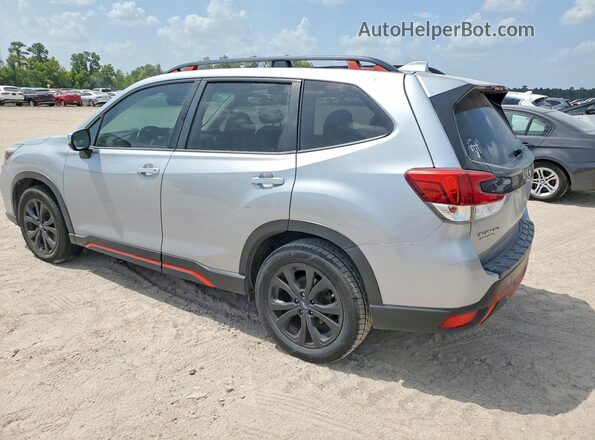 JF2SKAPC7KH557874 2019 SUBARU FORESTER Gray Задня ліва чверть