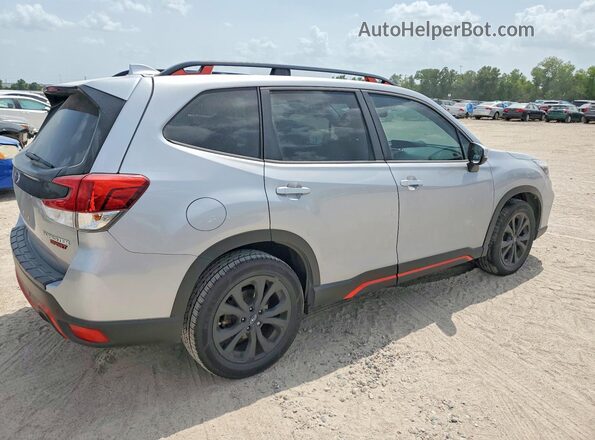 JF2SKAPC7KH557874 2019 SUBARU FORESTER Gray Задня права чверть