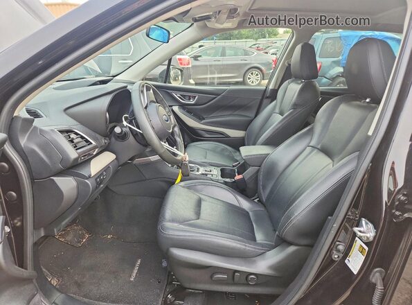 JF2SKAPC7PH457314 2023 SUBARU FORESTER Black Вид салону спереду