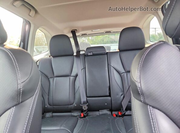 JF2SKAPC7PH457314 2023 SUBARU FORESTER Black Вид задніх сидінь