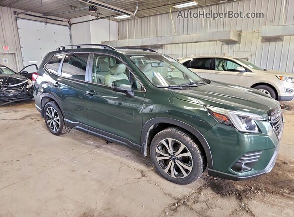 JF2SKAPC7PH459211 2023 SUBARU FORESTER Green წინა მარჯვენა