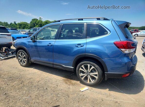 JF2SKAPC8NH524869 2022 SUBARU FORESTER Blue Rear left