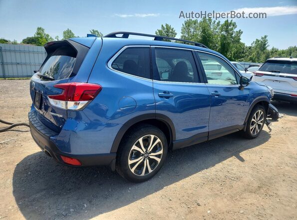 JF2SKAPC8NH524869 2022 SUBARU FORESTER Blue Rear right