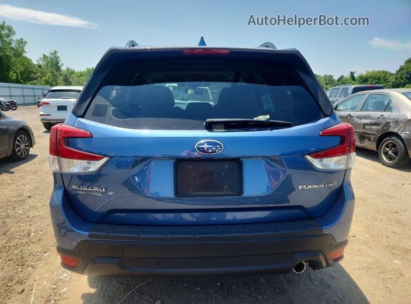 JF2SKAPC8NH524869 2022 SUBARU FORESTER Blue Rear view