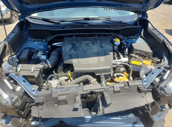JF2SKAPC8NH524869 2022 SUBARU FORESTER Blue Engine compartment view