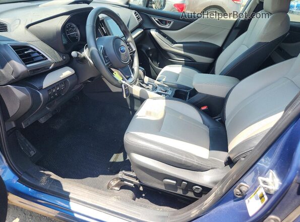 JF2SKAPC8NH524869 2022 SUBARU FORESTER Blue Front interior view