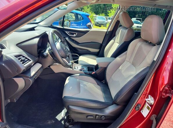 JF2SKAPC8PH419722 2023 SUBARU FORESTER Красный Вид салона спереди