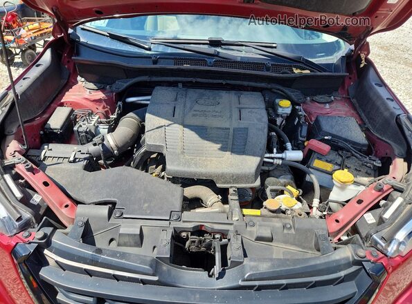 JF2SKAPC8PH419722 2023 SUBARU FORESTER Красный Вид задней части салона