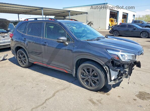 JF2SKAPC9KH492445 2019 SUBARU FORESTER Gray Առջևի աջ