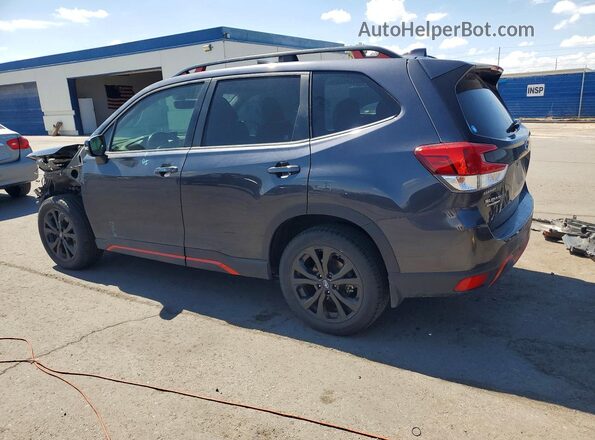 JF2SKAPC9KH492445 2019 SUBARU FORESTER Gray Հետևի ձախ