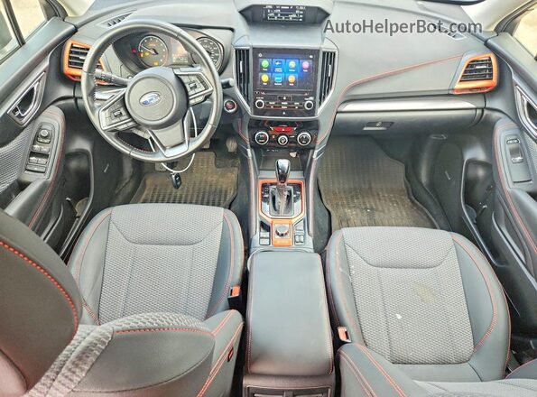 JF2SKAPCXKH474536 2019 SUBARU FORESTER Black წინა პანელის ხედი