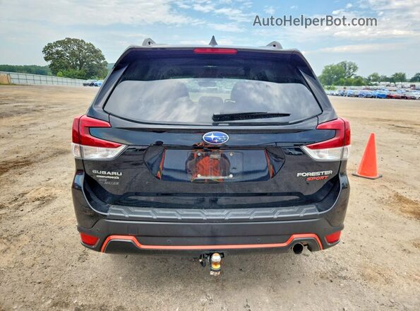 JF2SKAPCXKH474536 2019 SUBARU FORESTER Black უკანა ხედი