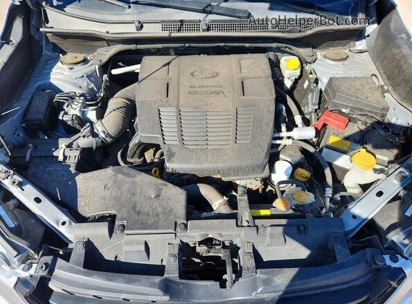 JF2SKAPCXNH435207 2022 SUBARU FORESTER Silver Vista del compartimento del motor