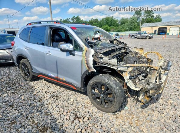 JF2SKARC1LH417379 2020 SUBARU FORESTER Silver Առջևի աջ