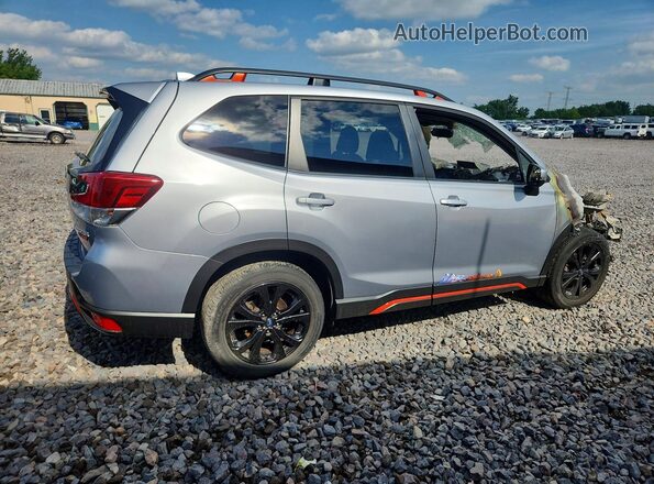 JF2SKARC1LH417379 2020 SUBARU FORESTER Silver Հետևի աջ