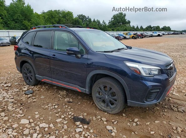 JF2SKARC2MH521347 2021 SUBARU FORESTER Blue წინა მარჯვენა