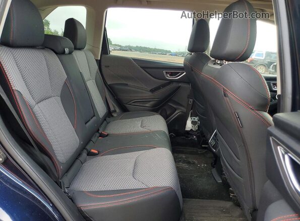 JF2SKARC2MH521347 2021 SUBARU FORESTER Blue უკანა სალონის ხედი