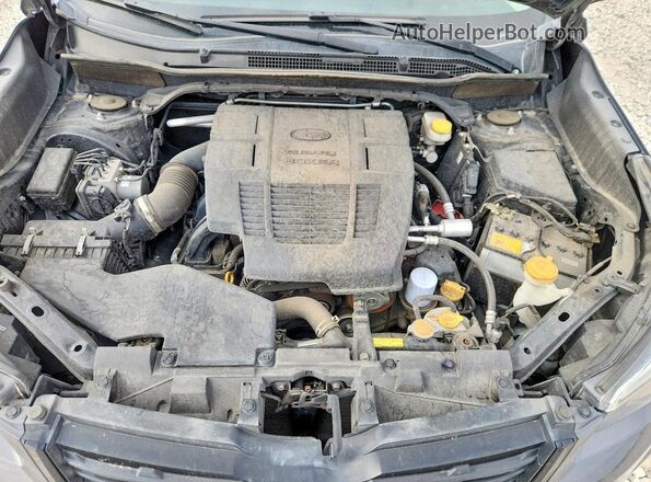 JF2SKARC3MH506338 2021 SUBARU FORESTER Gray Widok wnętrza z tyłu
