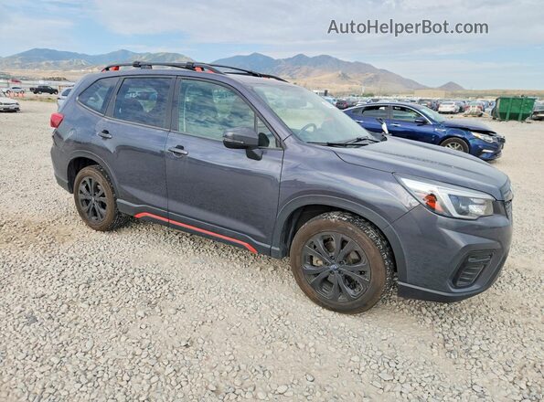 JF2SKARC3MH506338 2021 SUBARU FORESTER Gray Przód prawy