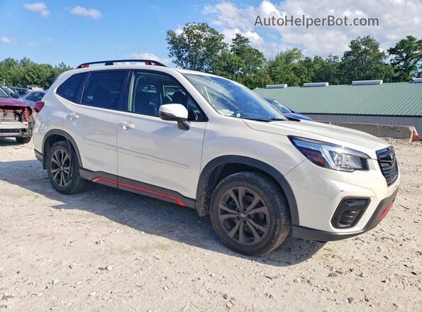 JF2SKARC4LH421703 2020 SUBARU FORESTER White წინა მარჯვენა