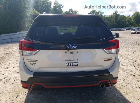 JF2SKARC4LH421703 2020 SUBARU FORESTER White უკანა ხედი