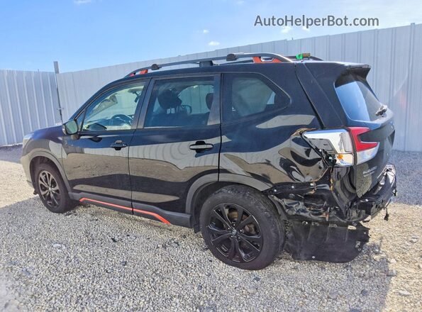 JF2SKARC4LH451378 2020 SUBARU FORESTER Black Задня ліва чверть