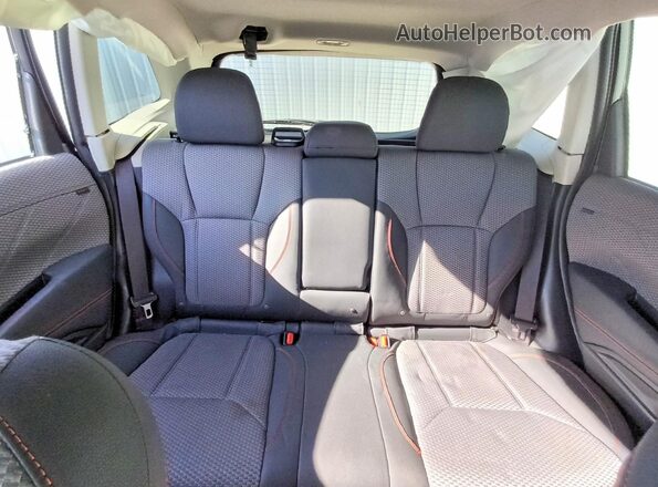 JF2SKARC4LH451378 2020 SUBARU FORESTER Black Вид задніх сидінь
