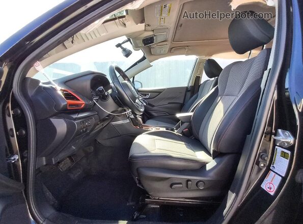 JF2SKARC4LH451378 2020 SUBARU FORESTER Black Вид салону спереду