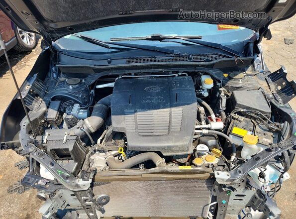 JF2SKARC4MH528817 2021 SUBARU FORESTER Blue Widok wnętrza z tyłu