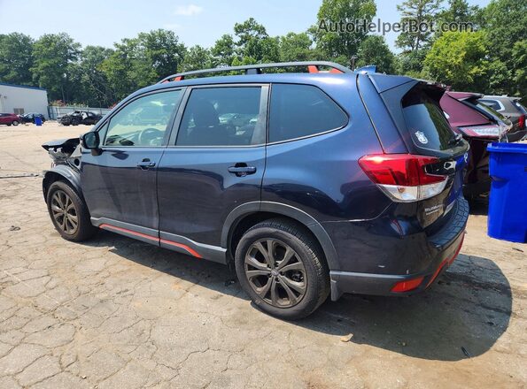 JF2SKARC4MH528817 2021 SUBARU FORESTER Blue Tył lewy