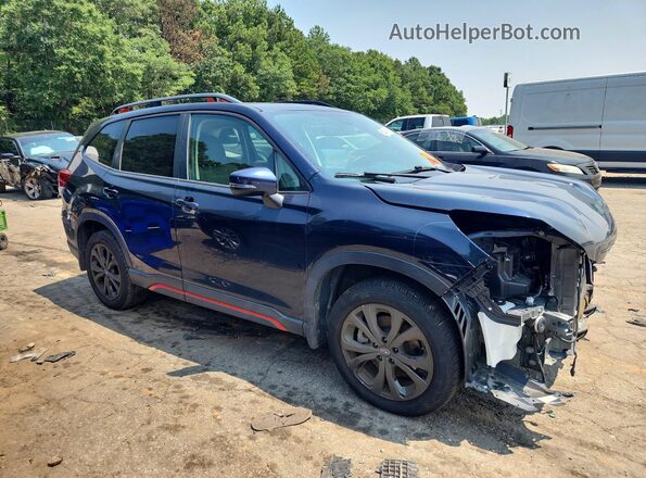 JF2SKARC4MH528817 2021 SUBARU FORESTER Blue Przód prawy
