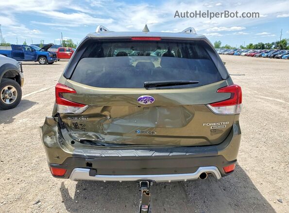 JF2SKARC4NH478292 2022 SUBARU FORESTER Зеленый Вид сзади