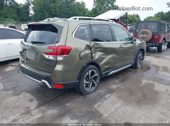 JF2SKARC4NH511940 2022 SUBARU FORESTER Green უკანა მარჯვენა