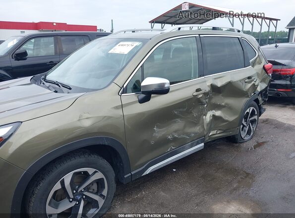 JF2SKARC4NH511940 2022 SUBARU FORESTER Green წინა ხედი