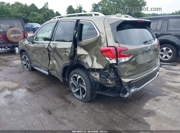 JF2SKARC4NH511940 2022 SUBARU FORESTER Green უკანა მარცხენა