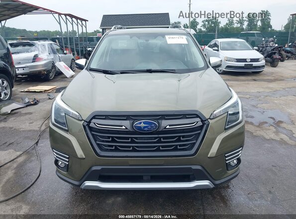 JF2SKARC4NH511940 2022 SUBARU FORESTER Green უკანა სალონის ხედი