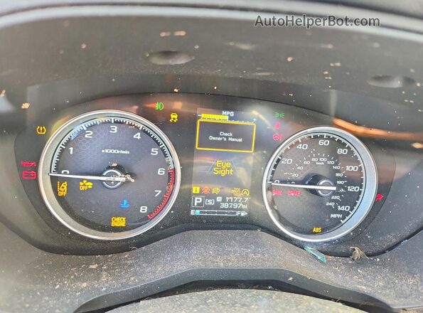 JF2SKARC4PH429158 2023 SUBARU FORESTER Серый Вид щитка приборов